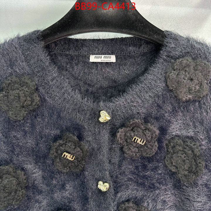 Clothing-MIU MIU wholesale imitation designer replicas ID: CA4413 $: 99USD