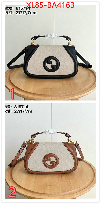 Gucci Bags(4A)-Crossbody- what is a counter quality ID: BA4163 $: 85USD,