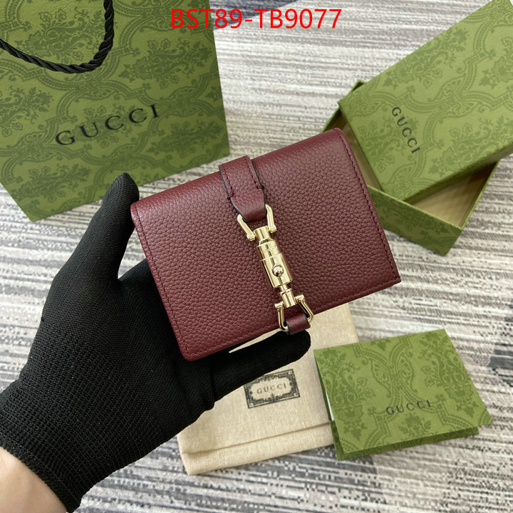 Gucci Bags(TOP)-Wallet- buy replica ID: TB9077 $: 89USD,