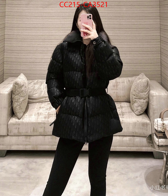 Down jacket Women-Dior aaaaa ID: CA3521 $: 215USD