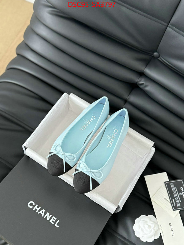 Women Shoes-Chanel we provide top cheap aaaaa ID: SA3797 $: 95USD