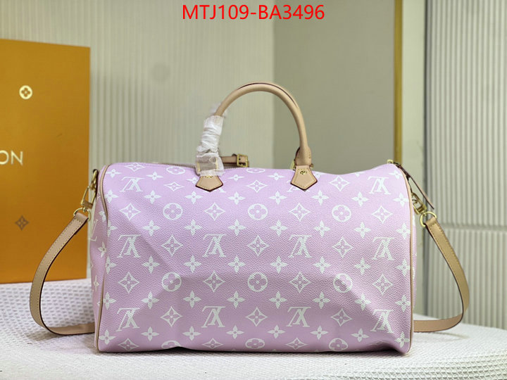 LV Bags(4A)-Keepall BandouliRe 45-50- quality replica ID: BA3496 $: 109USD,