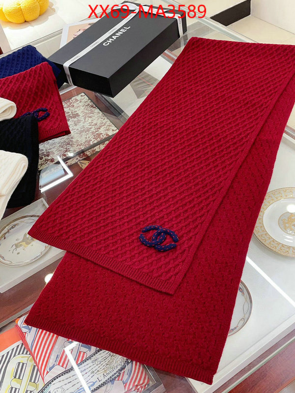 Scarf-Chanel wholesale designer shop ID: MA3589 $: 69USD