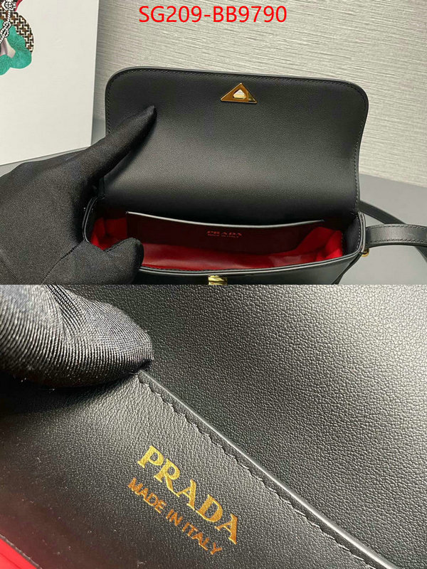 Prada Bags(TOP)-Crossbody- knockoff highest quality ID: BB9790 $: 209USD,