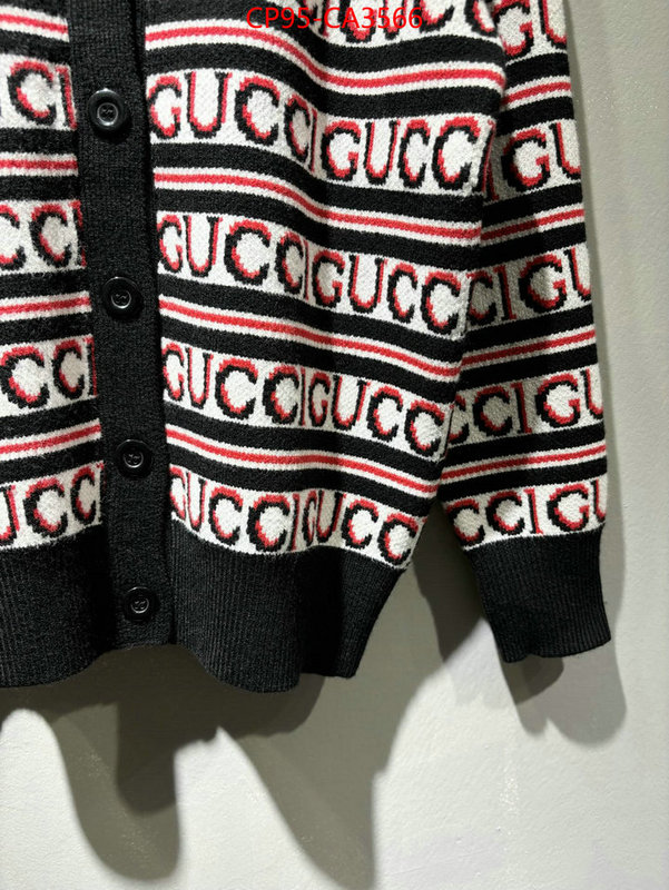 Clothing-Gucci top quality ID: CA3566 $: 95USD