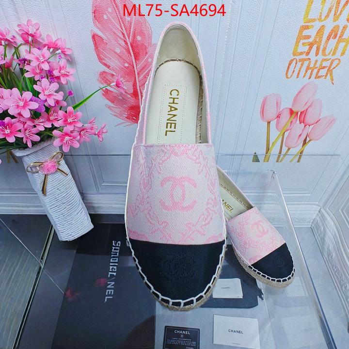 Women Shoes-Chanel buy ID: SA4694 $: 75USD