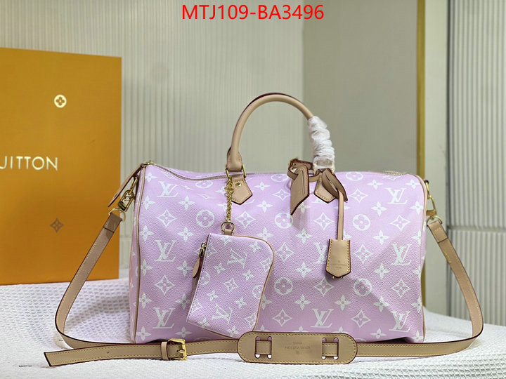 LV Bags(4A)-Keepall BandouliRe 45-50- quality replica ID: BA3496 $: 109USD,