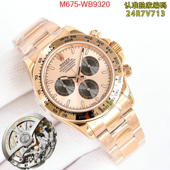 Watch(TOP)-Rolex replica for cheap ID: WB9320 $: 675USD