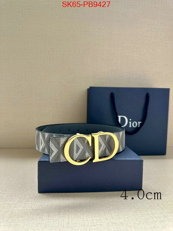 Belts-Dior replcia cheap ID: PB9427 $: 65USD