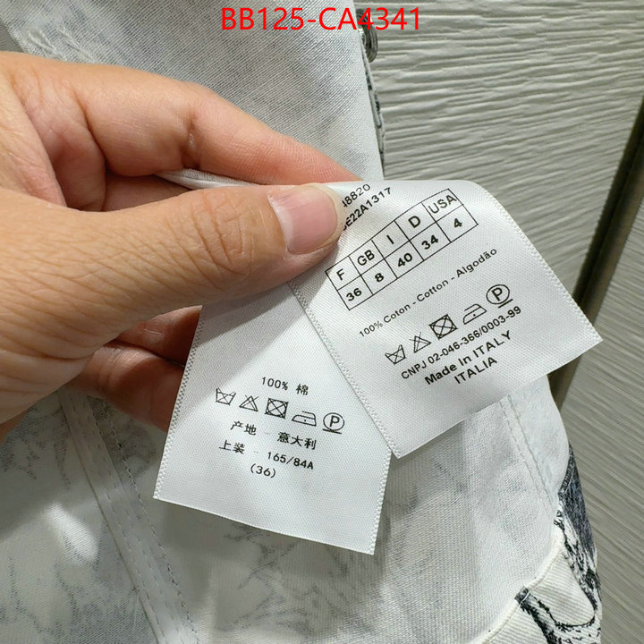 Clothing-Dior cheap wholesale ID: CA4341 $: 125USD