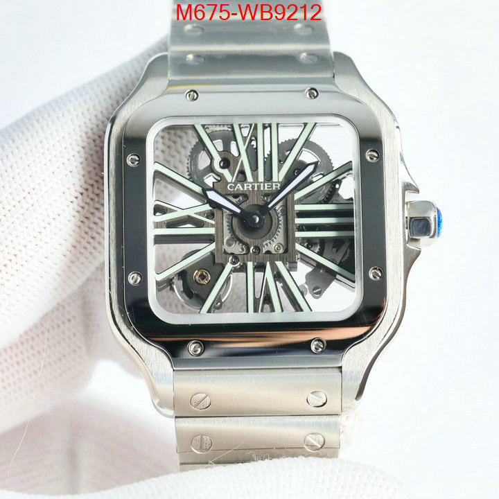 Watch(TOP)-Cartier cheap replica ID: WB9212 $: 675USD