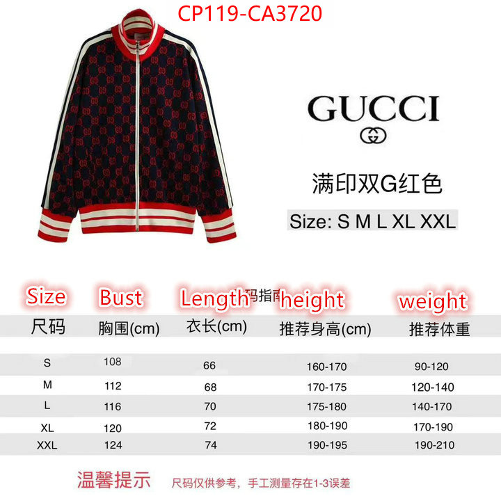 Clothing-Gucci 2024 aaaaa replica 1st copy ID: CA3720