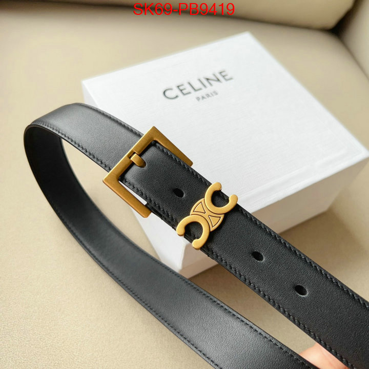 Belts-CELINE what is top quality replica ID: PB9419 $: 69USD