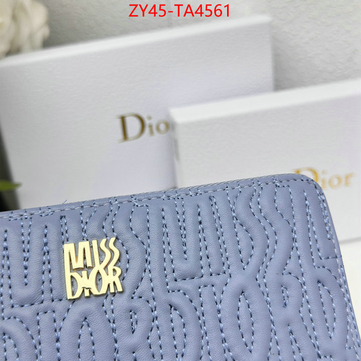 Dior Bags(4A)-Wallet- good quality replica ID: TA4561 $: 45USD,