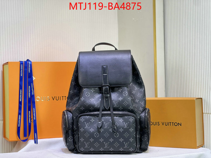 LV Bags(4A)-Backpack- 2024 aaaaa replica 1st copy ID: BA4875 $: 119USD,