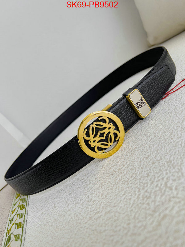 Belts-Loewe first copy ID: PB9502 $: 69USD