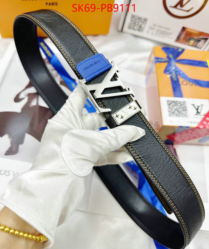 Belts-LV where could you find a great quality designer ID: PB9111 $: 69USD