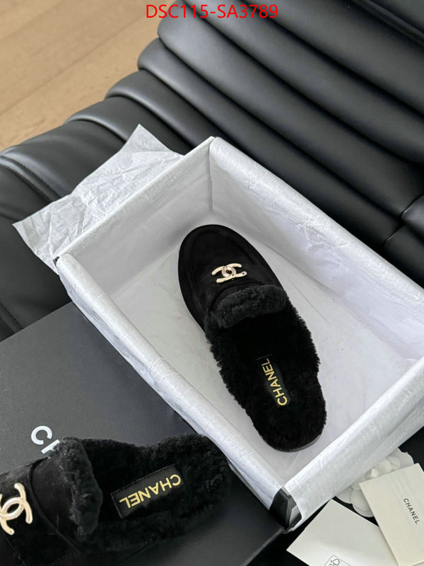 Women Shoes-Chanel 1:1 replica wholesale ID: SA3789 $: 115USD