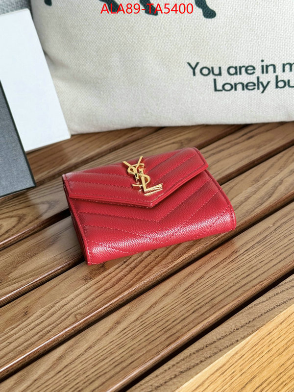 YSL Bags(TOP)-Wallet- how quality ID: TA5400 $: 89USD,