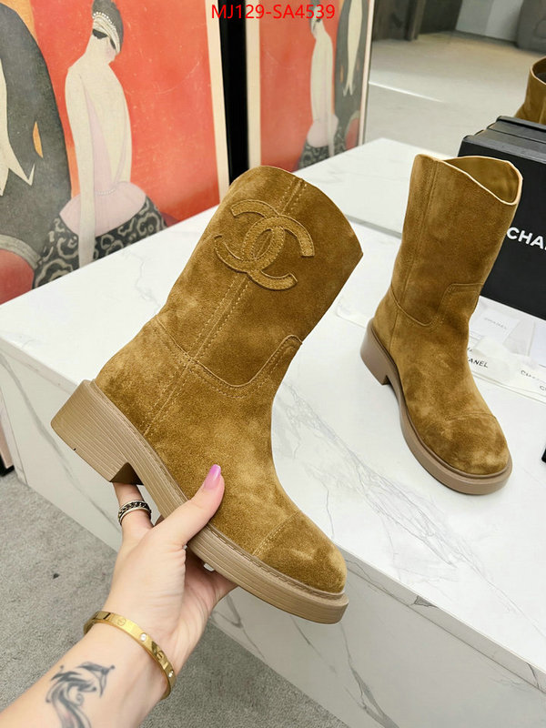 Women Shoes-Chanel high quality 1:1 replica ID: SA4539 $: 129USD