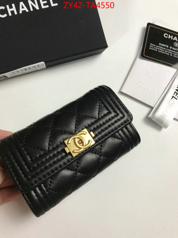 Chanel Bags(4A)-Wallet- buy the best high quality replica ID: TA4550 $: 42USD,