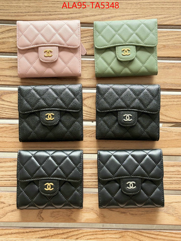 Chanel Bags(TOP)-Wallet- luxury fashion replica designers ID: TA5348 $: 95USD,