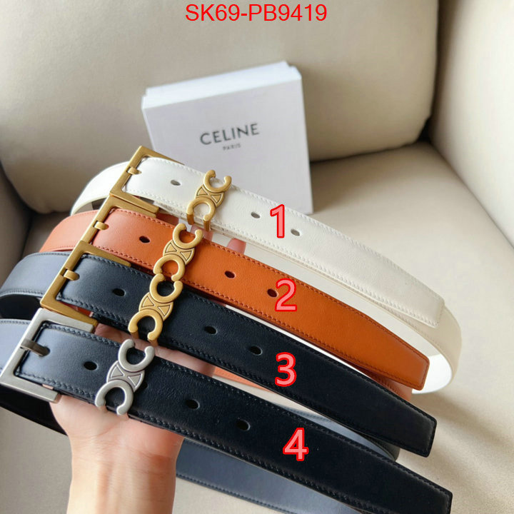 Belts-CELINE what is top quality replica ID: PB9419 $: 69USD