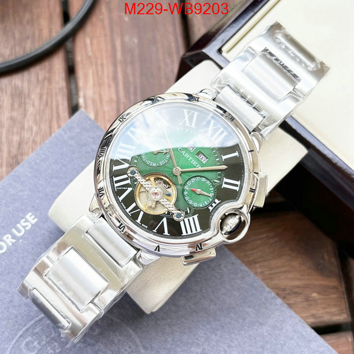 Watch(TOP)-Cartier where can i buy the best quality ID: WB9203 $: 229USD