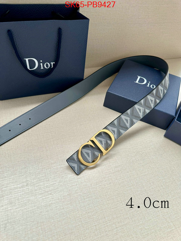 Belts-Dior replcia cheap ID: PB9427 $: 65USD