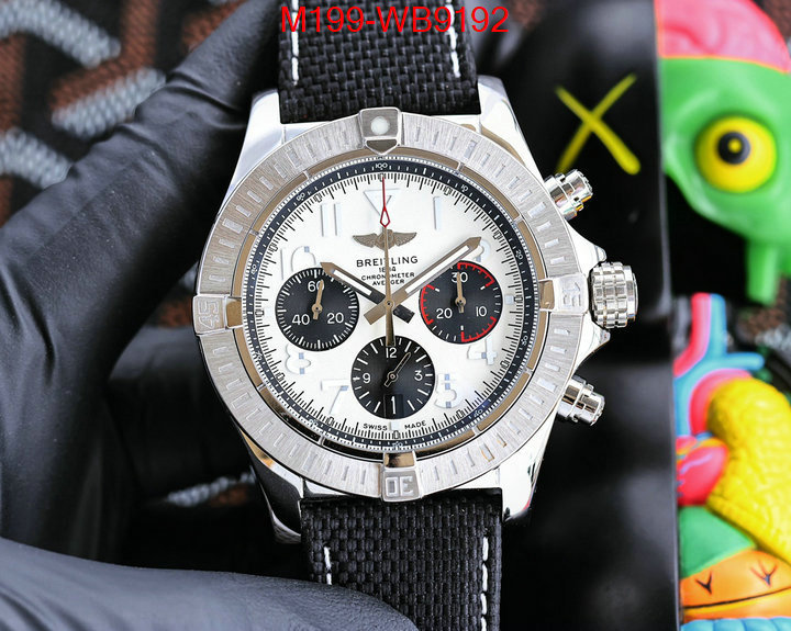 Watch(TOP)-Breitling best luxury replica ID: WB9192 $: 199USD