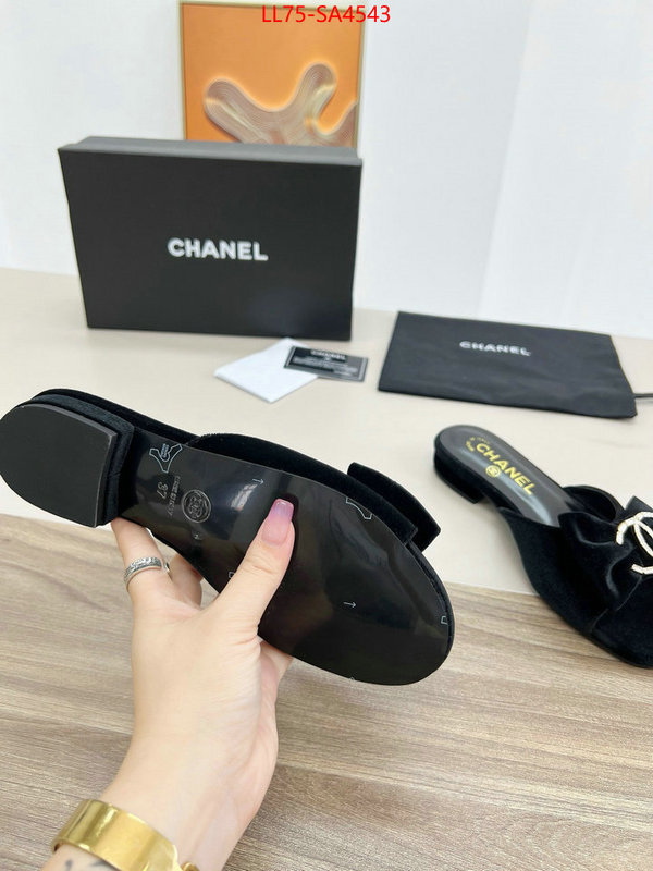 Women Shoes-Chanel copy ID: SA4543 $: 75USD