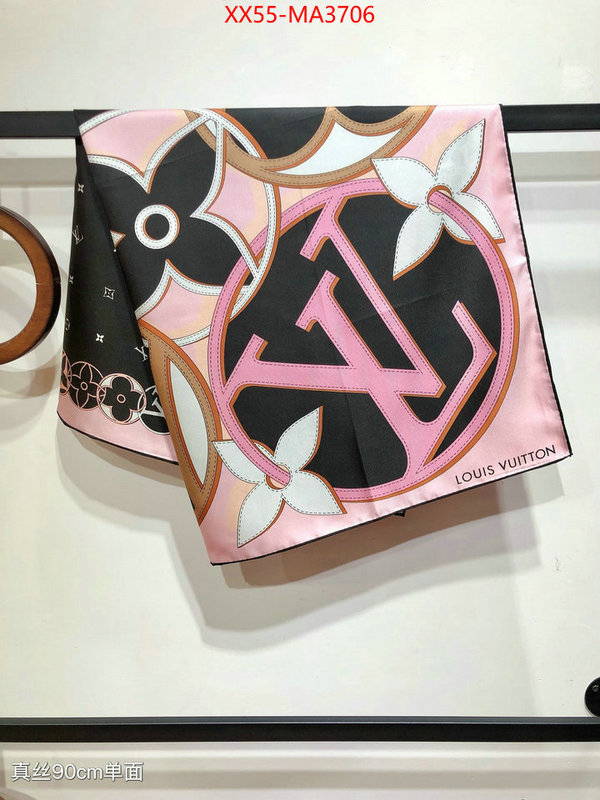 Scarf-LV designer 7 star replica ID: MA3706 $: 55USD