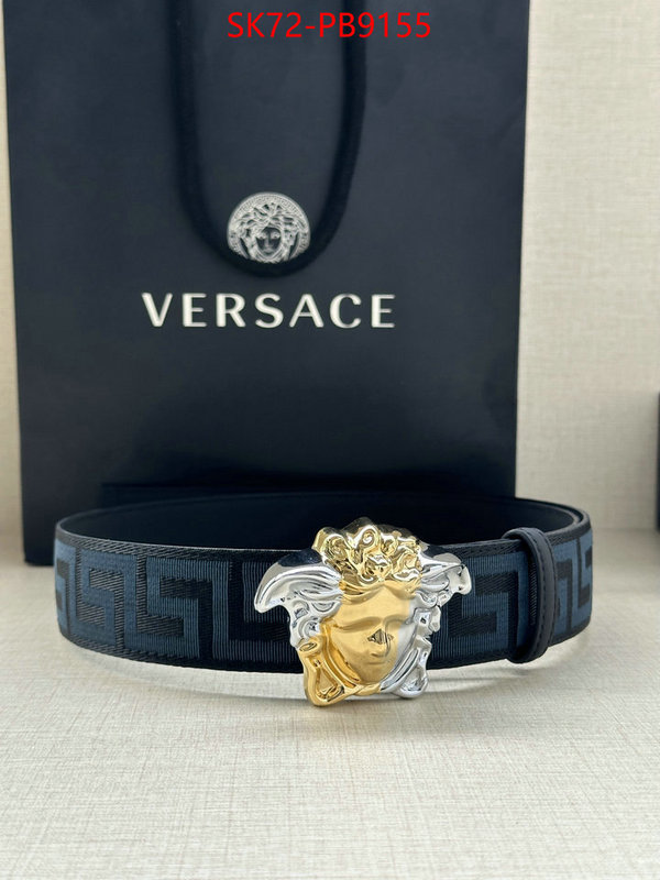 Belts-Versace high quality customize ID: PB9155 $: 72USD