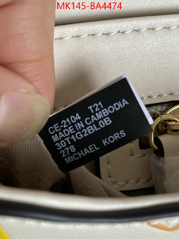 Michael Kors Bags(TOP)-Crossbody- buy luxury 2024 ID: BA4474 $: 145USD,