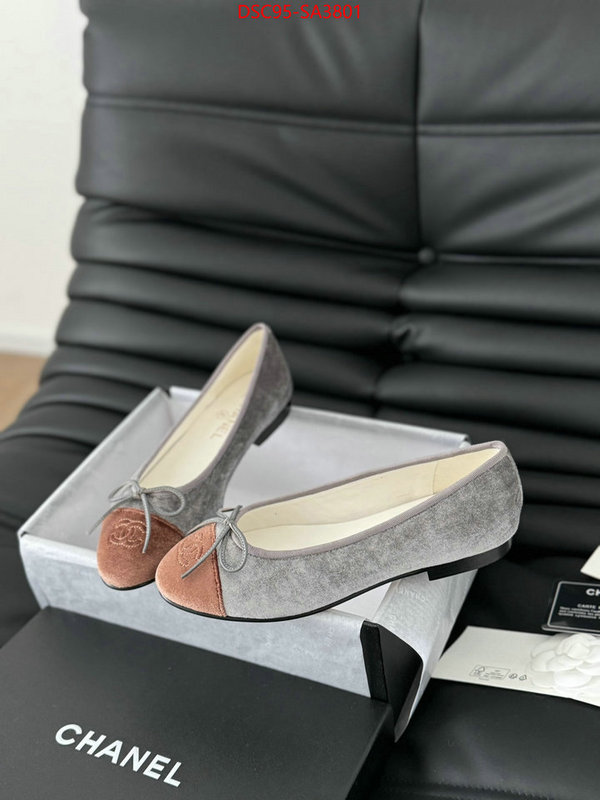 Women Shoes-Chanel what is a counter quality ID: SA3801 $: 95USD