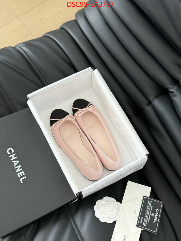 Women Shoes-Chanel we provide top cheap aaaaa ID: SA3797 $: 95USD