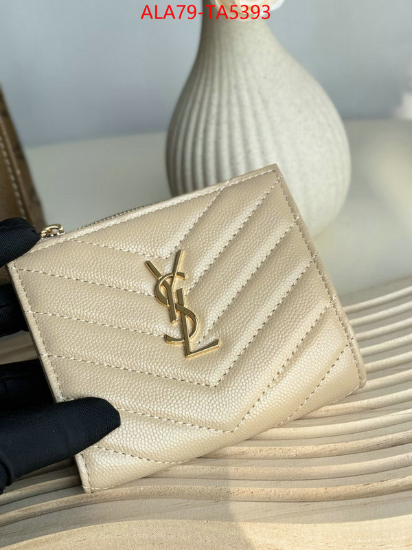 YSL Bags(TOP)-Wallet- what best replica sellers ID: TA5393 $: 79USD,