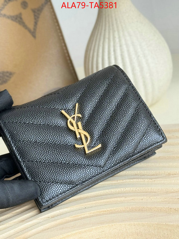 YSL Bags(TOP)-Wallet- find replica ID: TA5381 $: 79USD,