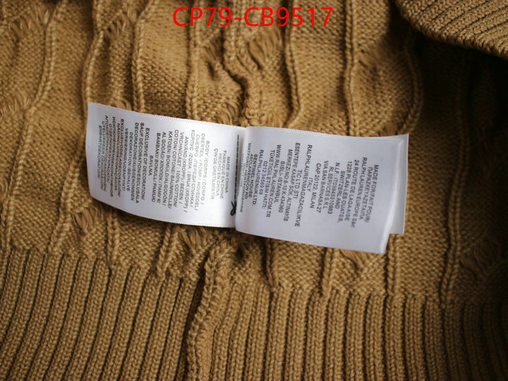 Clothing-Ralph Lauren mirror quality ID: CB9517 $: 79USD