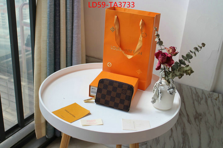 LV Bags(TOP)-Wallet 2024 perfect replica designer ID: TA3733 $: 59USD,