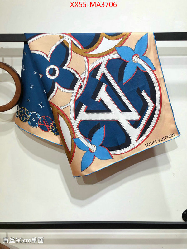 Scarf-LV designer 7 star replica ID: MA3706 $: 55USD