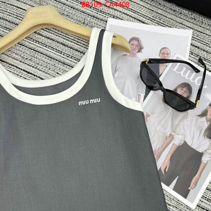 Clothing-MIU MIU designer wholesale replica ID: CA4408 $: 109USD