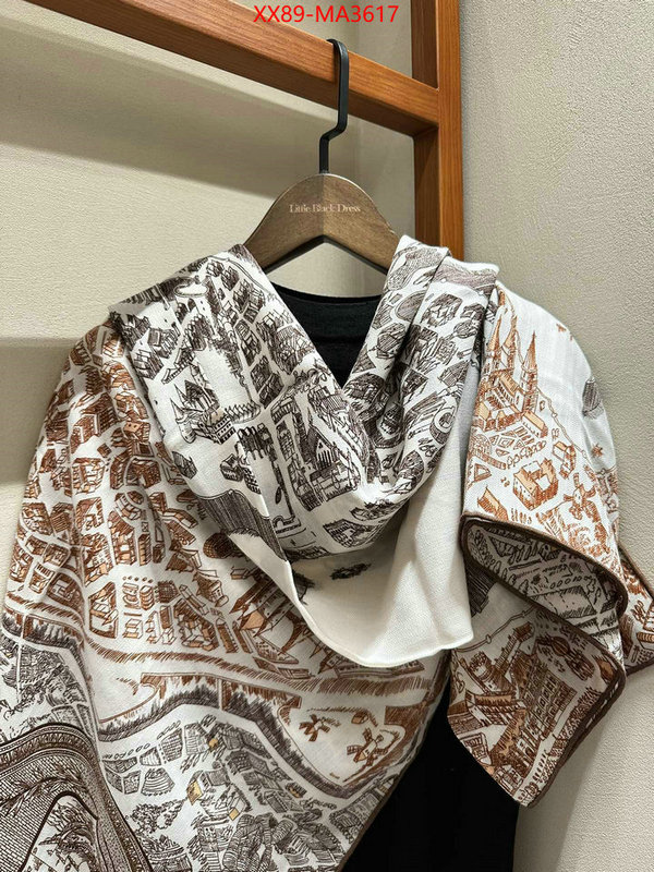 Scarf-Hermes quality replica ID: MA3617 $: 89USD