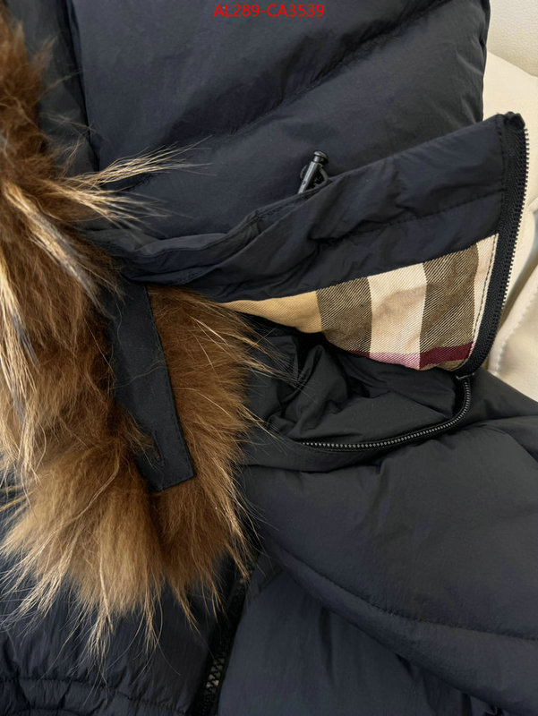 Down jacket Women-Burberry the highest quality fake ID: CA3539 $: 289USD