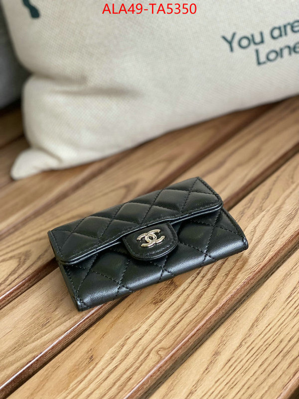 Chanel Bags(TOP)-Wallet- replica best ID: TA5350 $: 49USD,