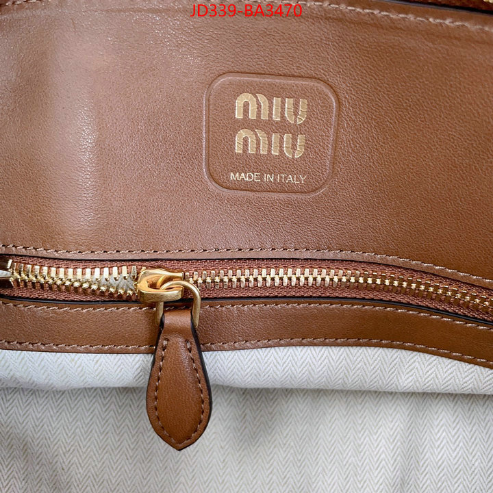 Miu Miu Bags(TOP)-Handbag- luxury fake ID: BA3470 $: 339USD,