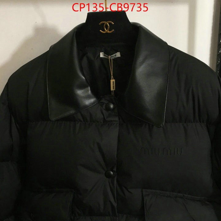 Down jacket Women-Miu Miu luxury cheap ID: CB9735 $: 135USD