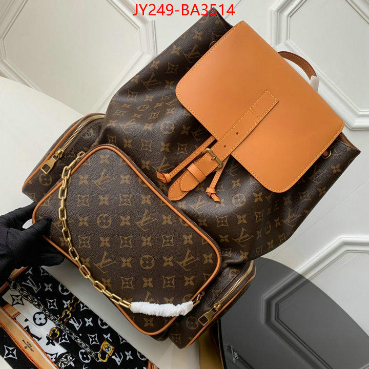 LV Bags(TOP)-Backpack- aaaaa customize ID: BA3514 $: 249USD,