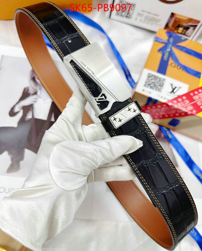 Belts-LV designer high replica ID: PB9097 $: 65USD