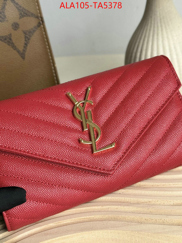 YSL Bags(TOP)-Wallet- best luxury replica ID: TA5378 $: 105USD,